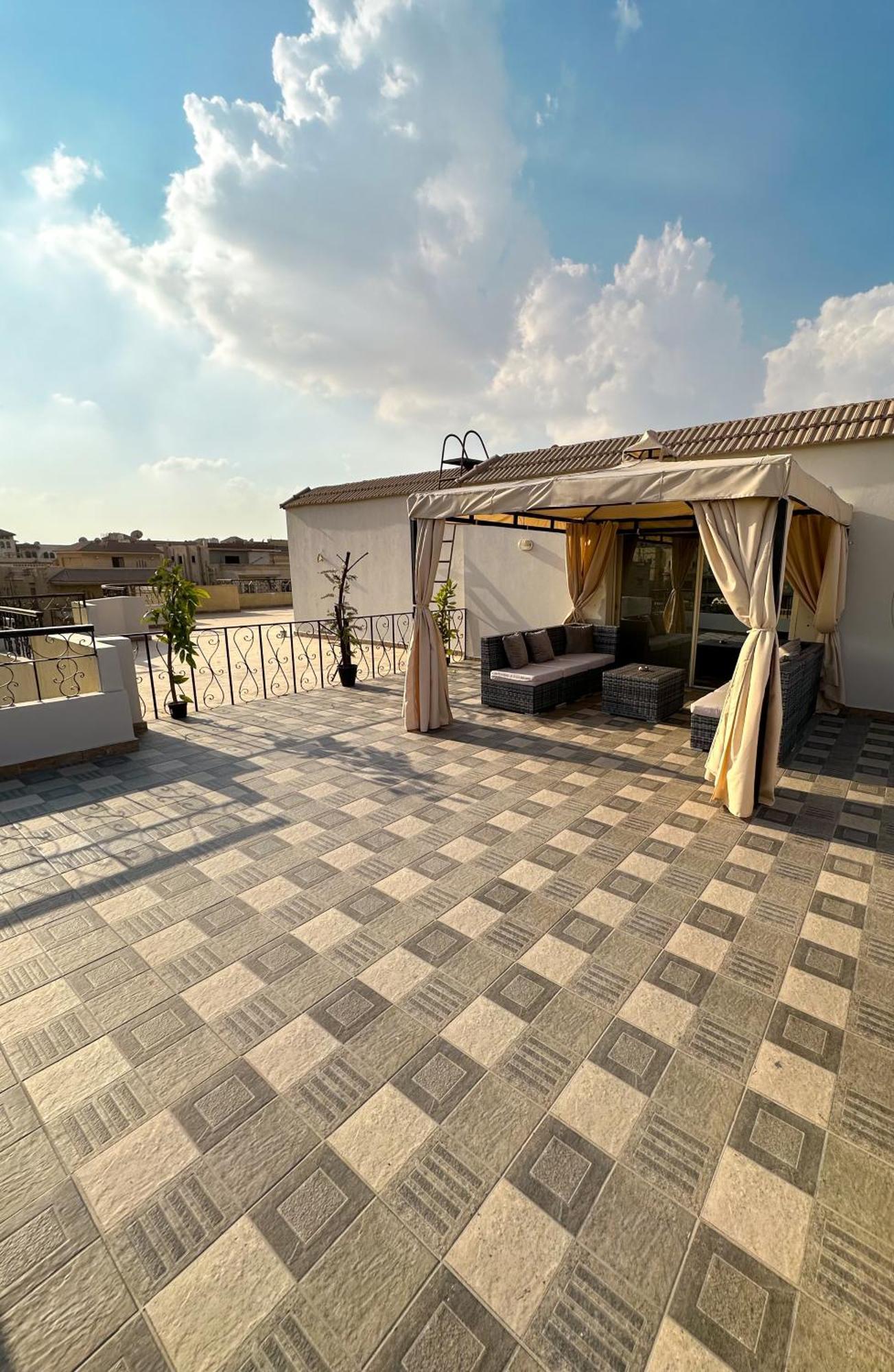 2Bd Apartment In A Rooftop With A Private Terrace Cairo Exterior foto