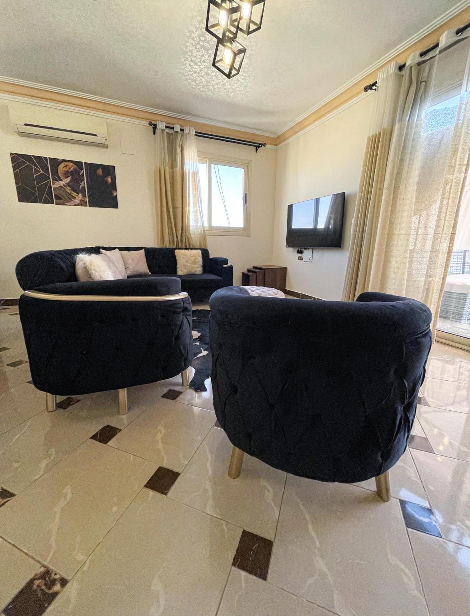 2Bd Apartment In A Rooftop With A Private Terrace Cairo Exterior foto